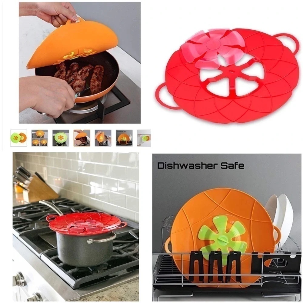 🆕 SILICON MULTI-PURPOSE SPILL COVER